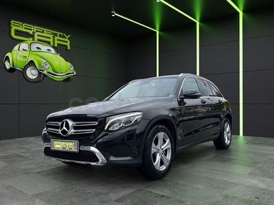Usado Mercedes GLC220 170 CV (125 kW) 2016 Negro SUV