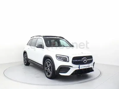 Usado Mercedes GLB200 150 CV (110 kW) 2021 Blanco SUV