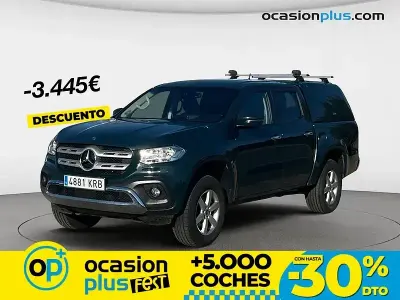 Occasion Mercedes X250 190 PK (139 kW) 2018 Groen Pickup
