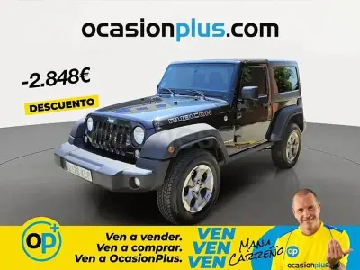 Usado Jeep Wrangler Rubicon 200 CV (147 kW) 2018 Negro SUV