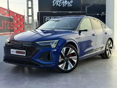 Usado Audi Q8 e-tron S-Line 300 kW (408 CV) 2024 Azul SUV