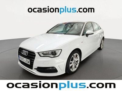 Usado Audi A3 Sportback S-Line 110 CV (80 kW) 2015 Blanco Utilitario