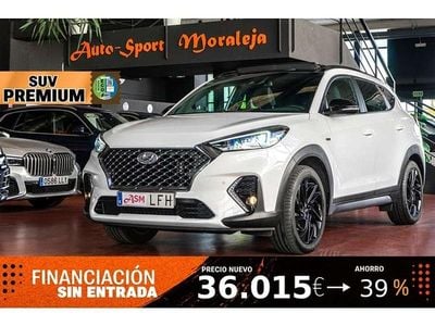 Blanco Usado 2020 Hyundai Tucson N Line SUV | 19.900 € (Precio justo)