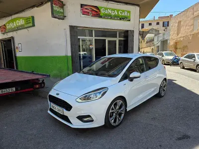 Usado Ford Fiesta ST-Line 100 CV (73 kW) 2017 Blanco Utilitario