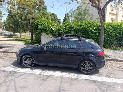 Usado Audi A3 Ambition 170 CV (125 kW) 2008 Negro Utilitario