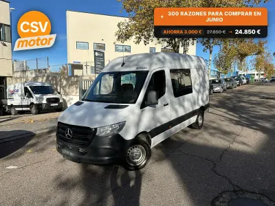 Usado Mercedes Sprinter 143 CV (105 kW) 2021 Blanco Van