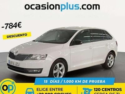 Usado Skoda Rapid 90 CV (66 kW) 2017 Blanco Utilitario