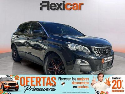 Usado Peugeot 3008 Active 130 CV (95 kW) 2017 Negro SUV