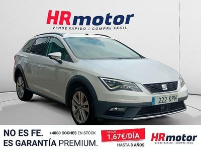 Usado Seat Leon 4Drive 150 CV (110 kW) 2018 Blanco Familiar