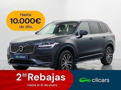 Azul Usado 2021 Volvo XC90 Momentum SUV | 44.990 € (Un poco caro)