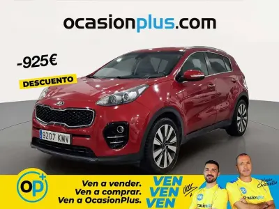 Usado Kia Sportage 116 CV (85 kW) 2018 Rojo SUV