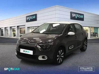 Usado Citroën C3 Feel 83 CV (61 kW) 2021 Gris Utilitario