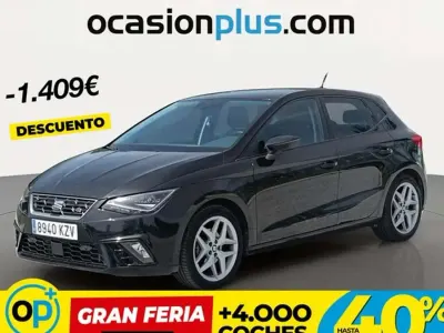 Usado Seat Ibiza FR 116 CV (85 kW) 2019 Negro Utilitario