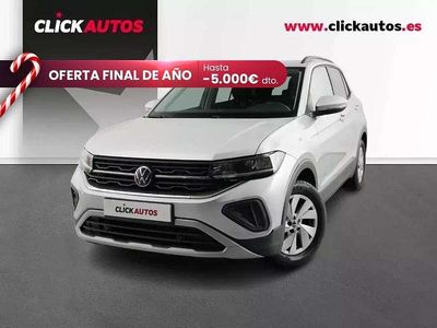 Plateado Usado 2024 VW T-Cross Life SUV | 17.650 € (Precio justo)
