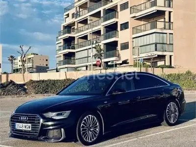Usado Audi A6 S-Line 204 CV (150 kW) 2023 Negro Berlina
