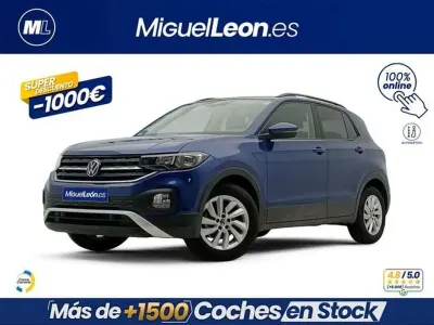 Usado VW T-Cross Advance 110 CV (80 kW) 2023 Azul SUV