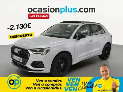 Usado Audi Q3 Advanced Plus 150 CV (110 kW) 2019 Gris / plata SUV