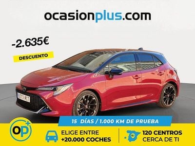 Rojo Usado 2022 Toyota Corolla Sport Berlina | 26.990 € (Precio justo)