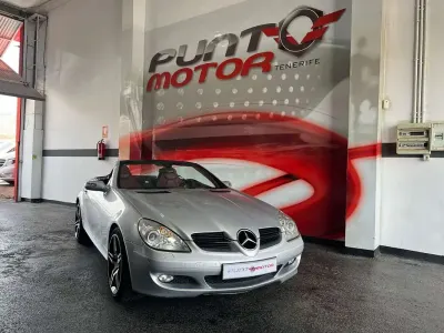 Usado Mercedes SLK200 163 CV (119 kW) 2004 Gris Descapotable