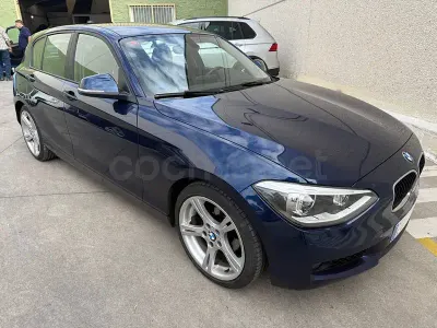 Usado BMW 116 Comfort Edition 136 CV (100 kW) 2015 Azul Utilitario