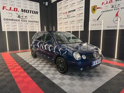 Azul Usado 2002 VW Polo Highline Berlina | 2999 € (Precio justo)
