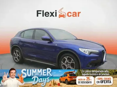 Usado Alfa Romeo Stelvio Ti 211 CV (155 kW) 2022 Azul SUV