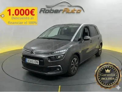 Usado Citroën Grand C4 Picasso Live 120 CV (88 kW) 2017 Gris / plata Monovolumen