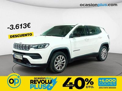 Usado Jeep Compass Longitude 130 CV (95 kW) 2022 Blanco SUV