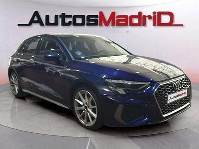 Azul Usado 2023 Audi A3 S-Line Berlina | 24.490 € (Buen precio)