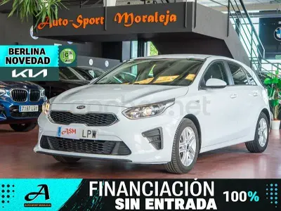 Usado Kia Ceed 100 CV (73 kW) 2021 Blanco Utilitario