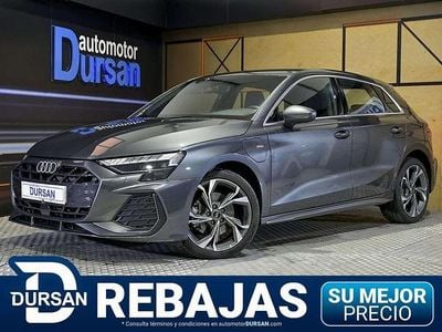 Gris Usado 2025 Audi A3 Sportback e-tron S-Line Utilitario | 34.690 € (Precio justo)