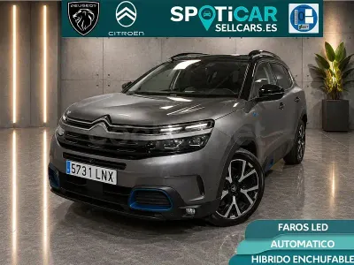 Usado Citroën C5 Aircross Shine 225 CV (165 kW) 2021 Gris / plata SUV