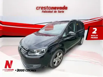 Usado VW Touran Advance 105 CV (77 kW) 2015 Negro Monovolumen