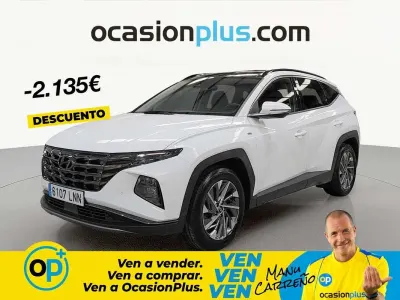 Usado Hyundai Tucson 150 CV (110 kW) 2021 Blanco SUV