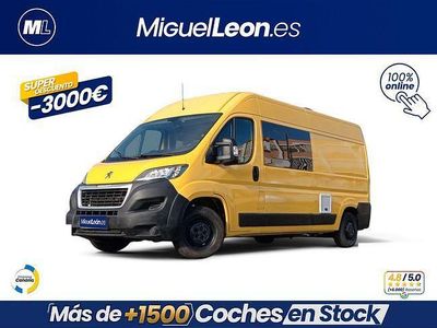 Usado Peugeot Boxer 132 CV (97 kW) 2017 Amarillo Van