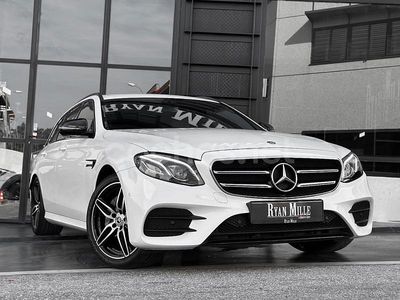 Usado Mercedes E220 194 CV (142 kW) 2019 Blanco Familiar