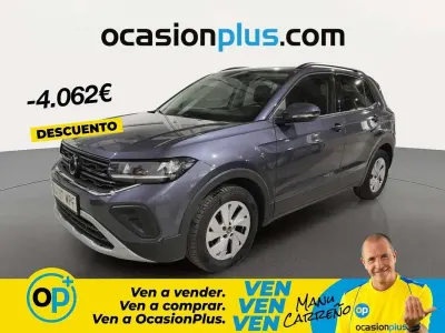 Usado VW T-Cross Life 116 CV (85 kW) 2024 Gris SUV