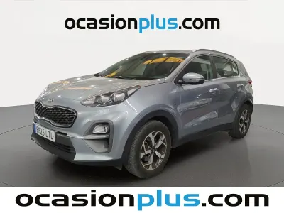 Usado Kia Sportage 136 CV (100 kW) 2021 Gris plata SUV
