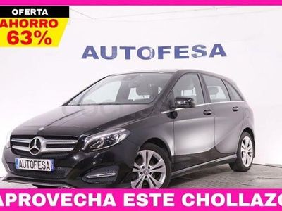 Usado Mercedes B180 109 CV (80 kW) 2016 Negro Monovolumen