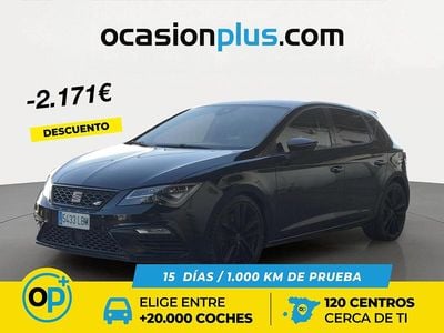 Usado Seat Leon CUPRA 290 CV (213 kW) 2019 Negro Berlina