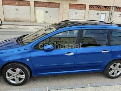 Usado Peugeot 307 136 CV (100 kW) 2004 Azul Familiar