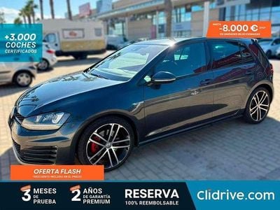 Usado VW Golf VII GTD 184 CV (135 kW) 2014 Gris Berlina