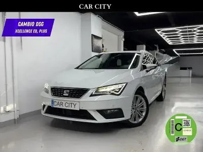 Używany Seat Leon XCELLENCE 150 KM (110 kW) 2019 Biały Kombi