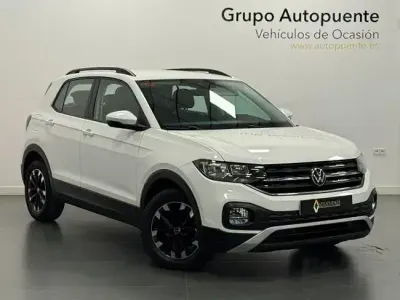 Usado VW T-Cross Advance 110 CV (80 kW) 2021 Negro SUV