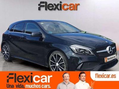 Usado Mercedes A200 AMG line 136 CV (100 kW) 2016 Negro Utilitario