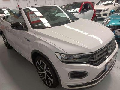 Blanco Usado 2020 VW T-Roc Cabriolet R-line Descapotable | 32.950 € (Caro)