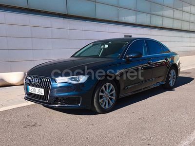 Usado Audi A6 Premium 150 CV (110 kW) 2016 Azul Berlina