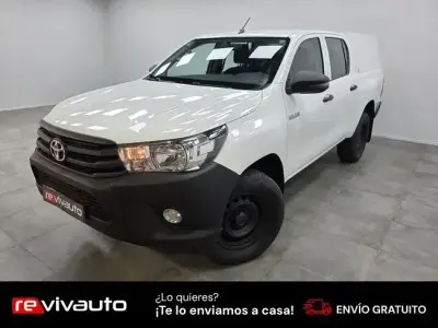 Usado Toyota HiLux 150 CV (110 kW) 2019 Blanco Pickup/Camioneta
