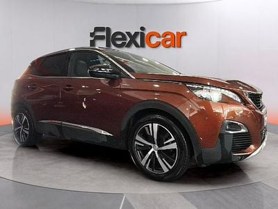 Usado Peugeot 3008 GT-line 131 CV (96 kW) 2017 Granate SUV