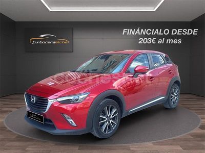 Usado Mazda CX-3 Luxury 105 CV (77 kW) 2016 Granate SUV